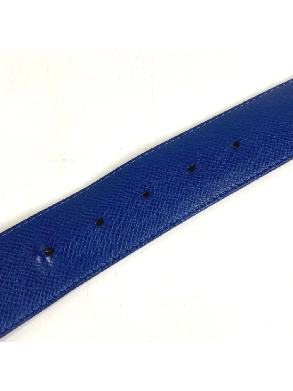Louis Vuitton Belt Ceinture LV Initial Monogram Canvas Blue